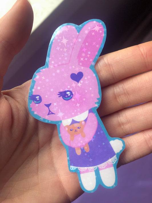 Sweetheart Bunny Sticker