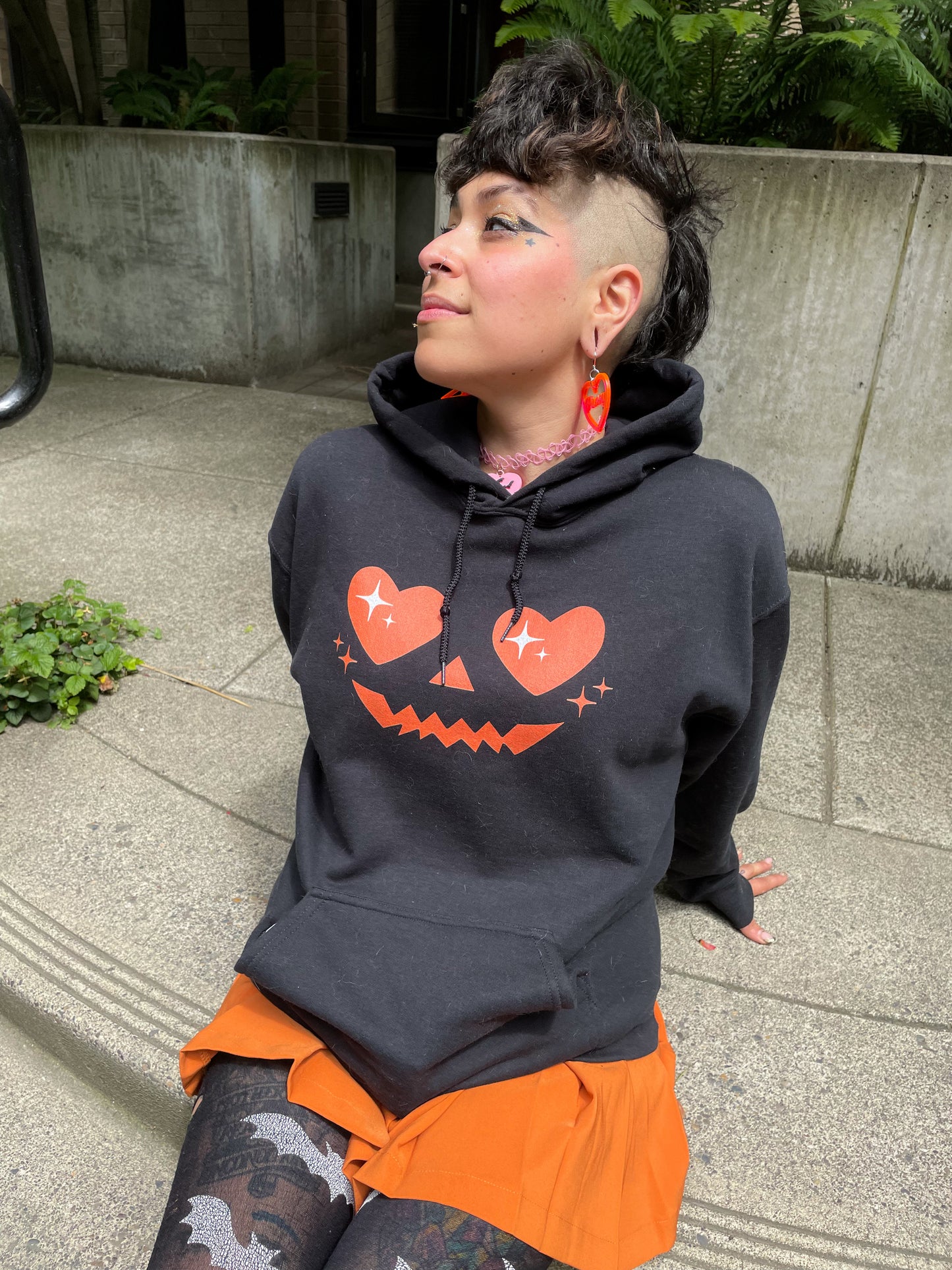 Sparkle Pumpkin Hoodie