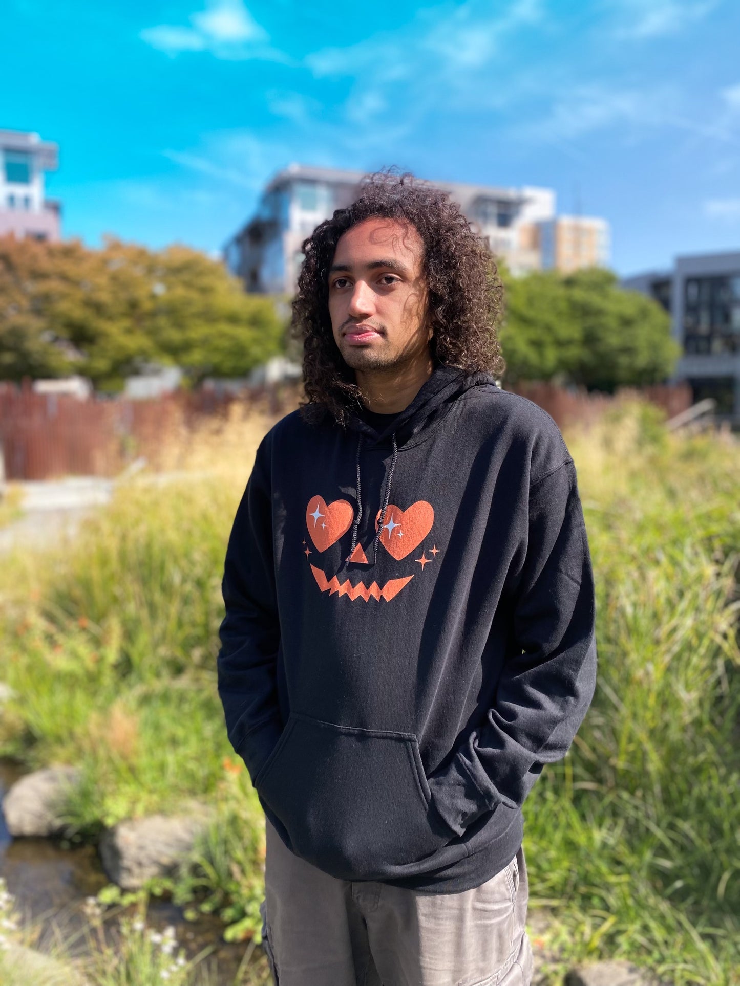 Sparkle Pumpkin Hoodie