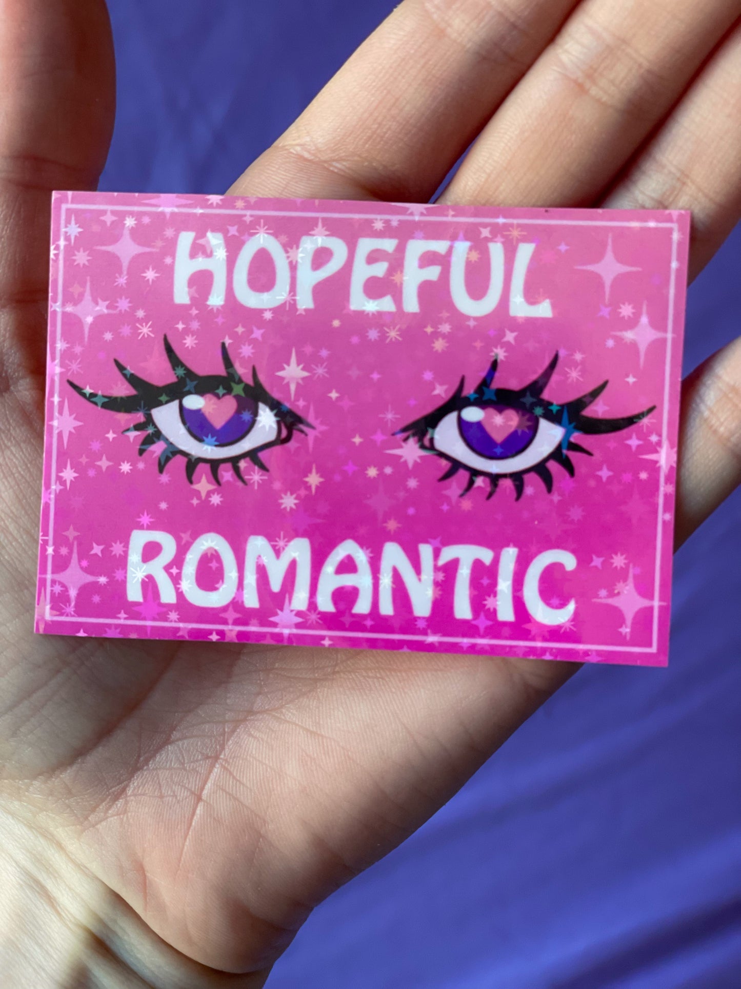 Hopeful Romantic Sticker (Pink)