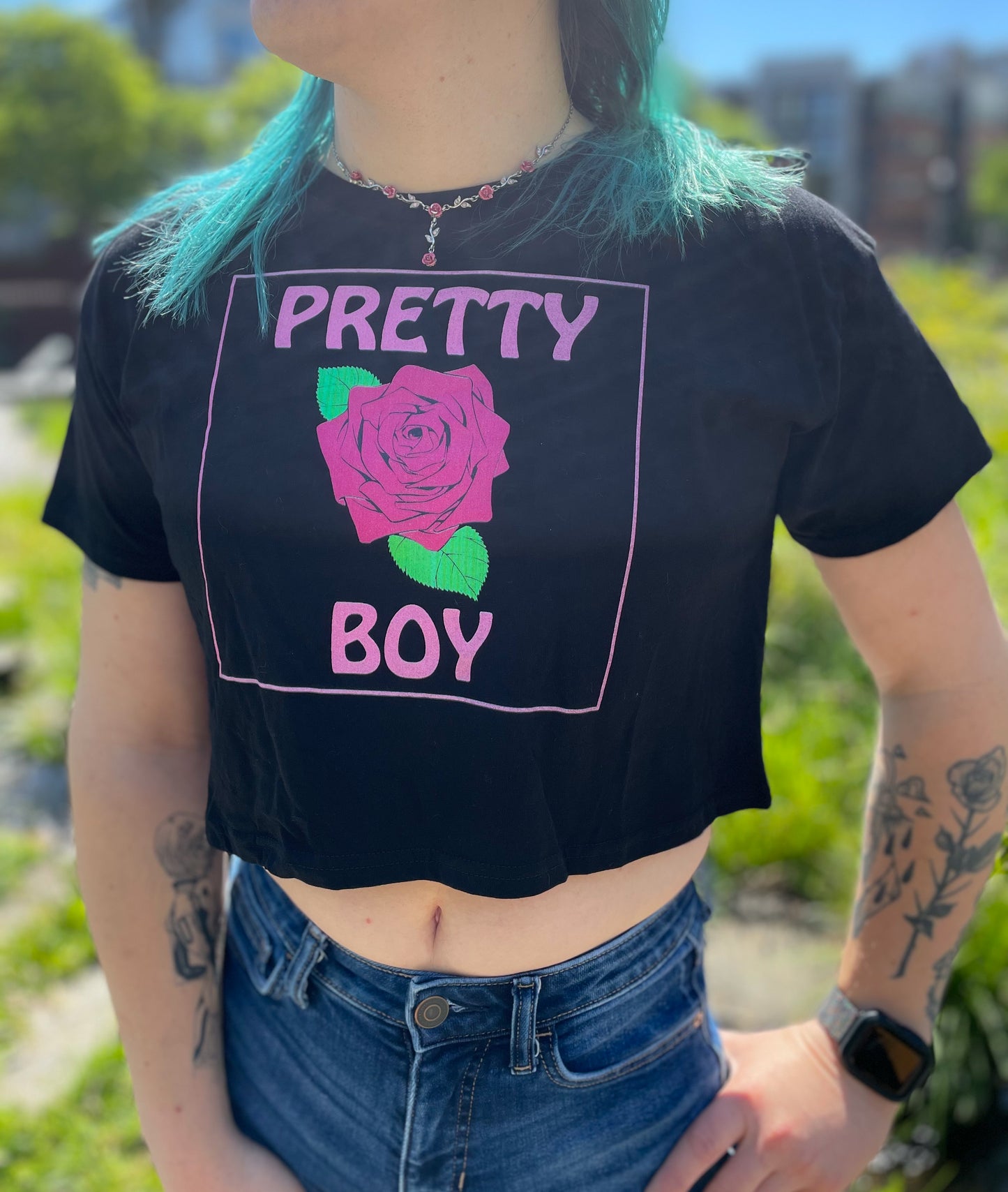 Pretty Boy Crop Top