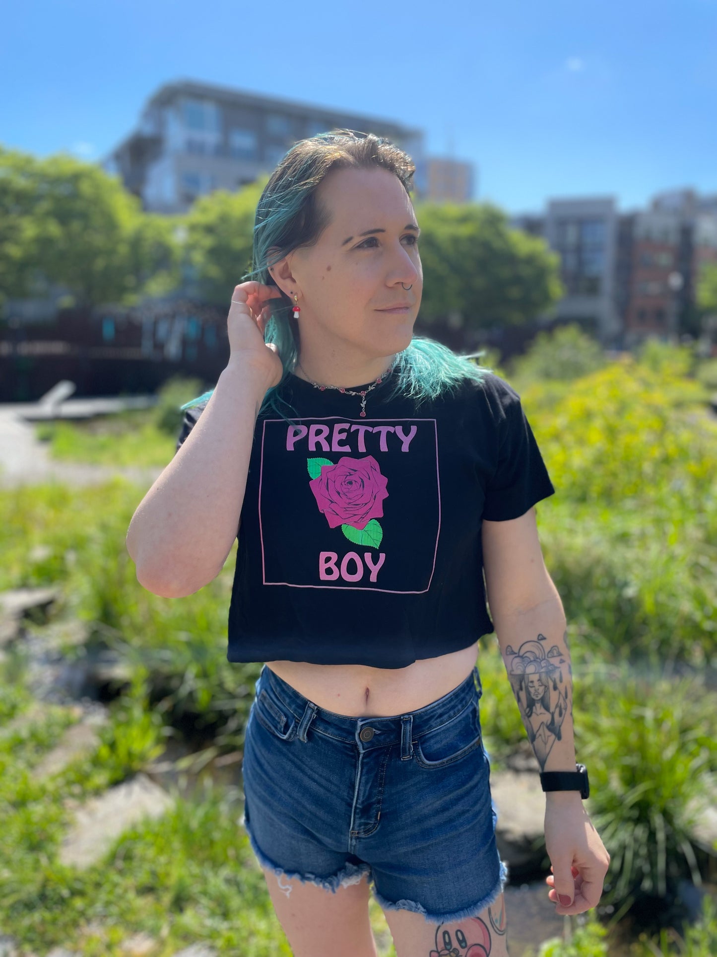 Pretty Boy Crop Top