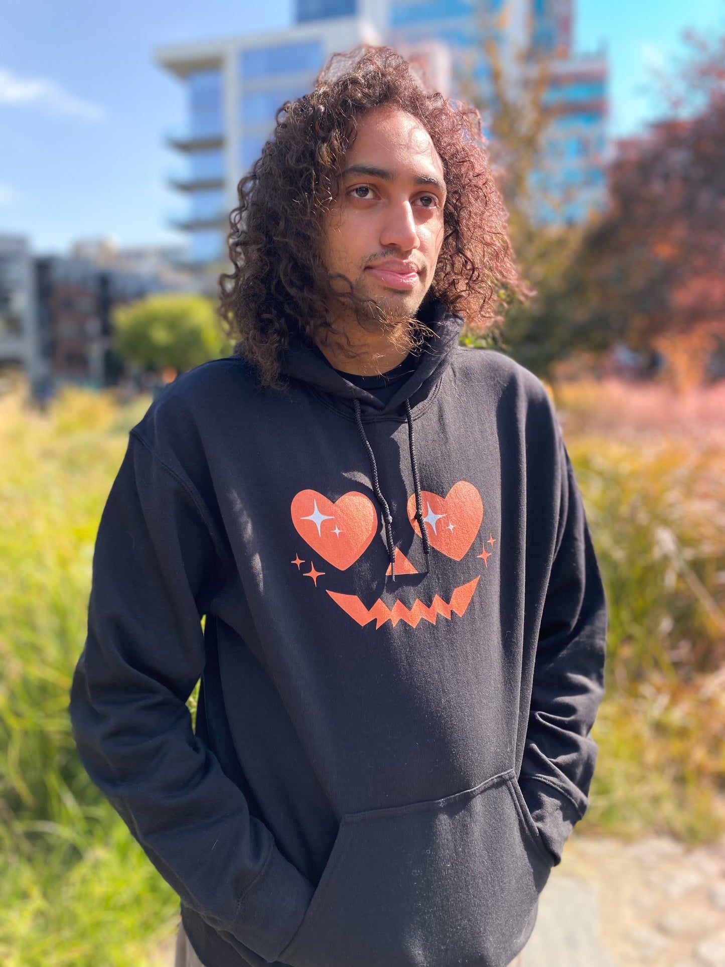 Sparkle Pumpkin Hoodie