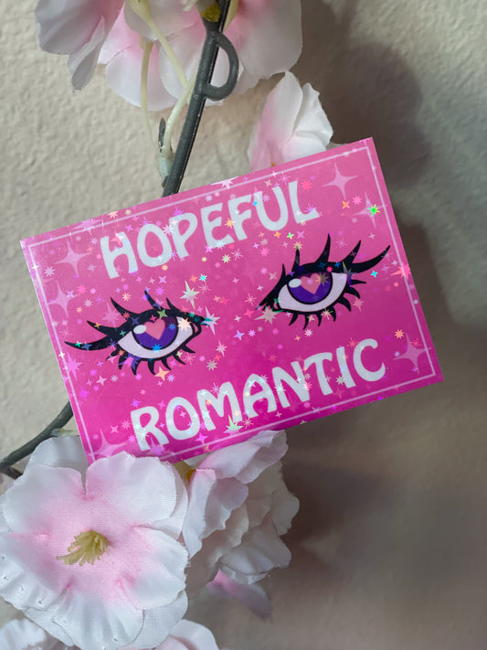 Hopeful Romantic Sticker (Pink)