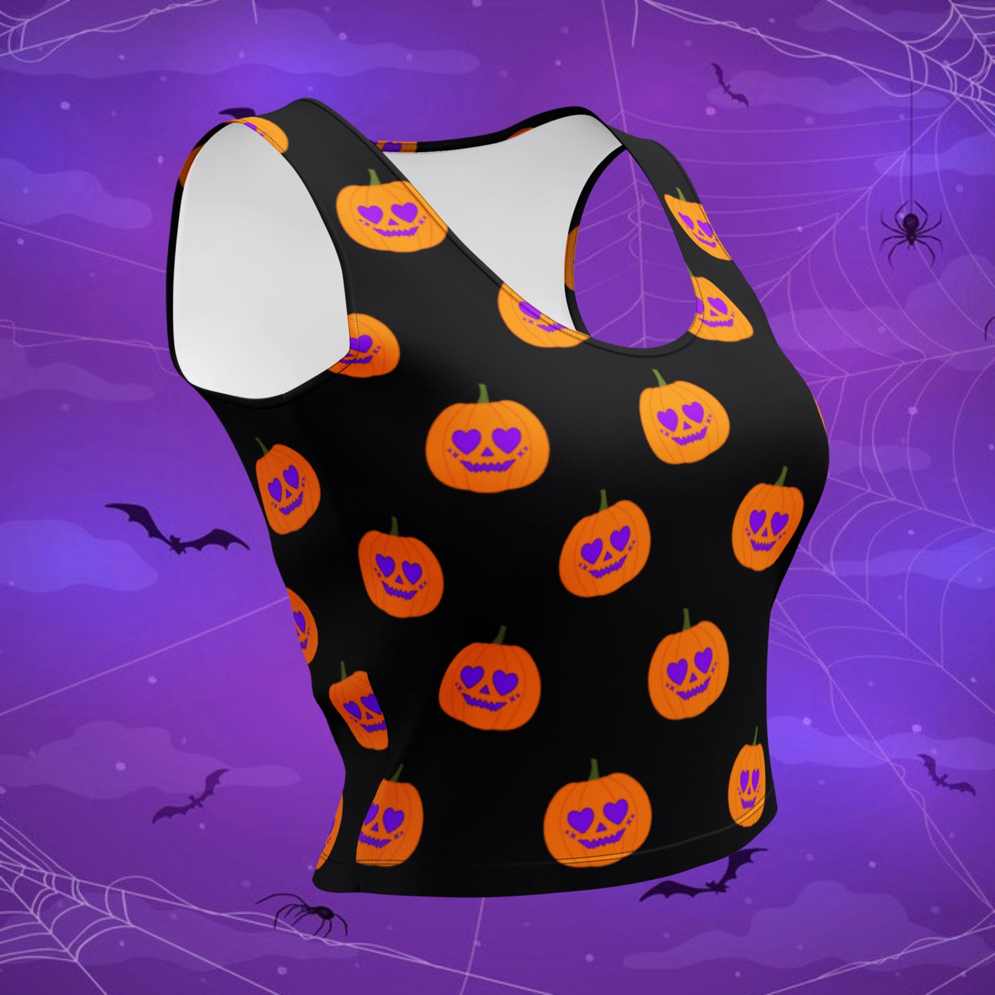 Sparkle Pumpkin Crop Top