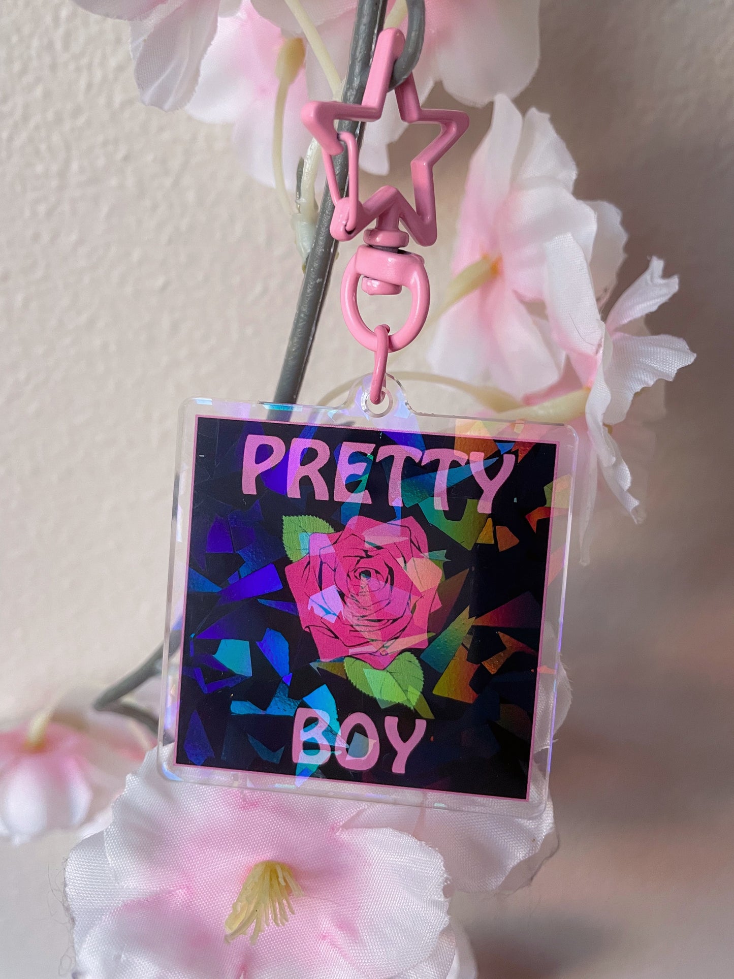 Pretty Boy Keychain