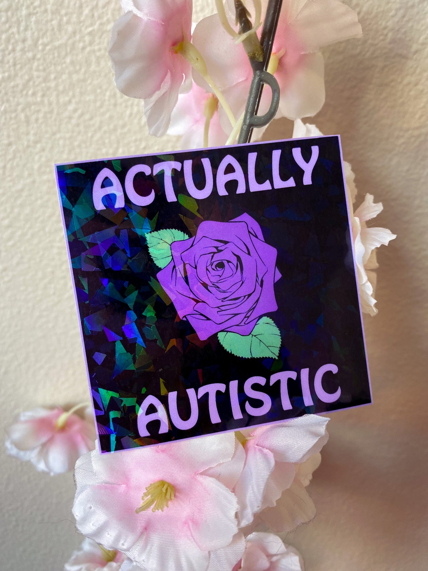 Actually Autistic Sticker